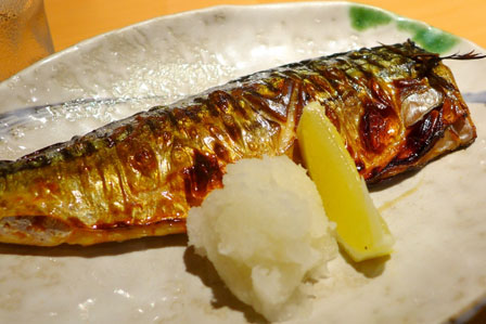 焼き魚の画像