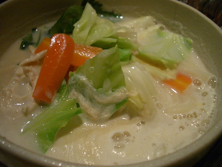 豆乳スープの画像