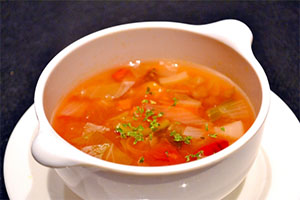 ミネストローネ風スープ
